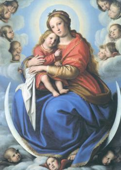 喬瓦尼 巴蒂斯塔 薩爾維 達 薩索費拉托 Madonna with Child